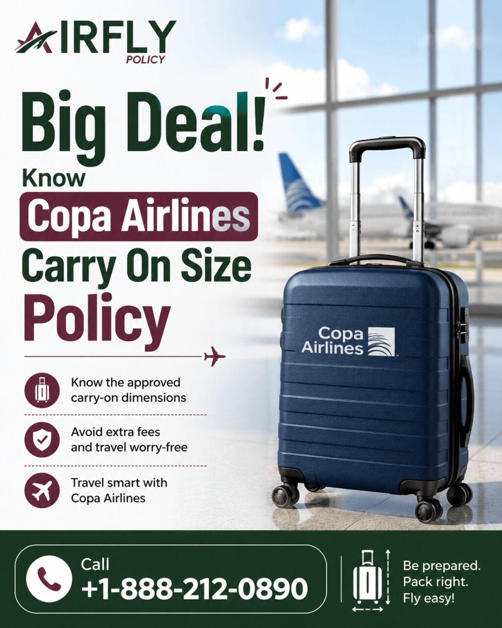 New York, Travel, Big Deal! Know Copa Airlines Carry On Size Policy