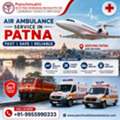 Panchmukhi Air Ambulance Service In Patna Carefully Transports Injured Patients
