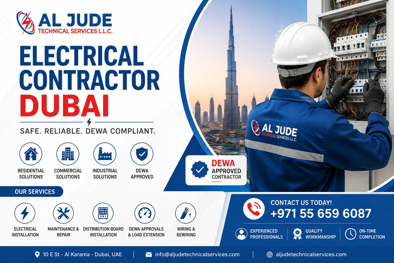 Dubai, Automotive, Electrical Contractor Dubai - AL JUDE Technical Services L.L.C.