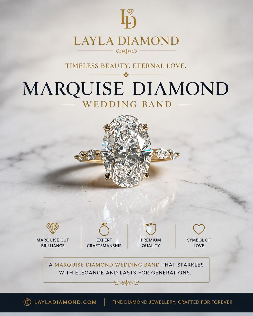 London, Jewelry, GBP 3500,  Exquisite Oval Diamond Engagement Ring With Two-Tone Cathedral Style