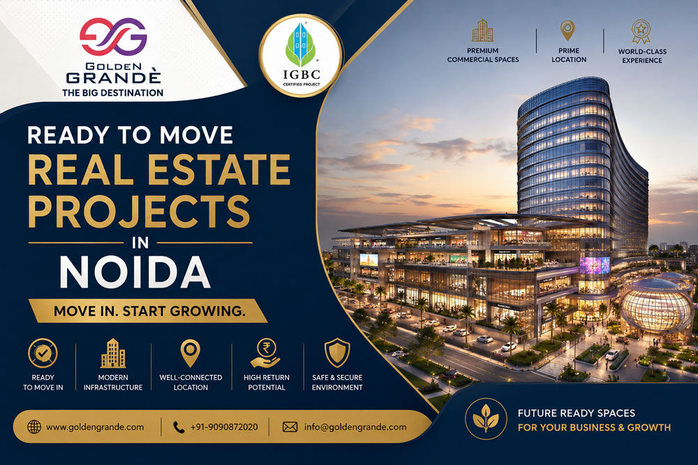 Noida, Offices, INR 0,  Ready To Move Real Estate Projects In Noida | Golden Grande