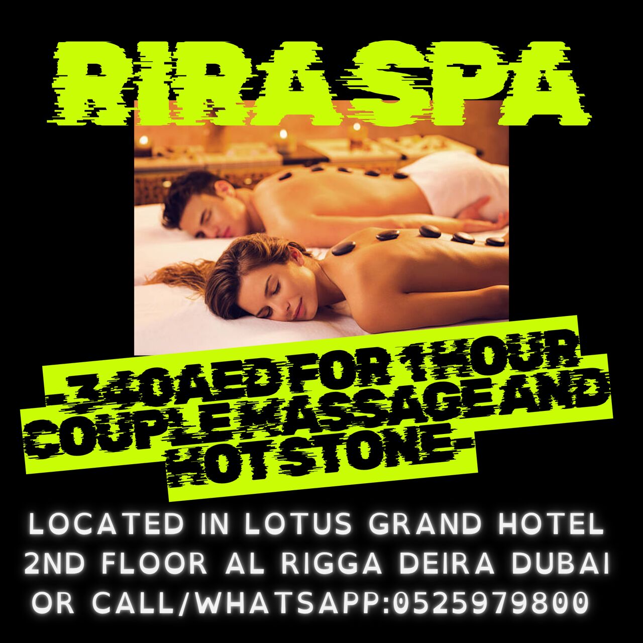 Al Rigga, Health, Rira Spa Offer 7/20/2026