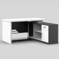 BHD 140,  OFFICE DESK GMAX WHITE