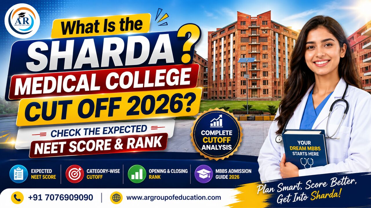 Greater Noida, Education, What Is The Sharda Medical College Cut Off 2026? Check The Expected NEET Score & Rank
