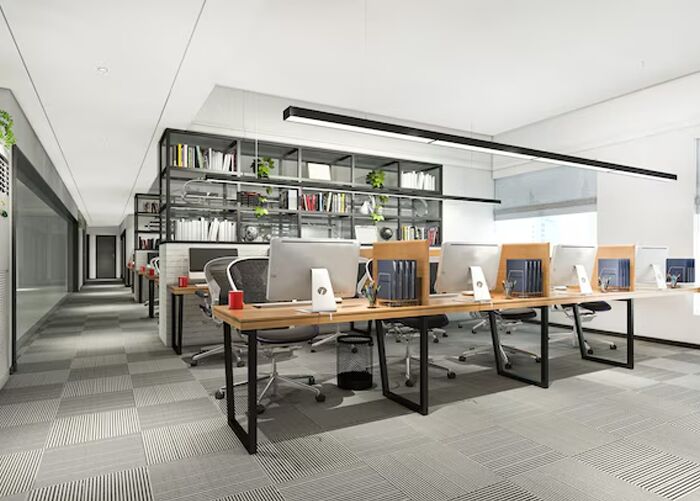 San José, Furniture, CRC 1,  Office Cubicle Design Layout