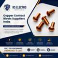 Copper Contact Rivets Suppliers India | Rs Electro