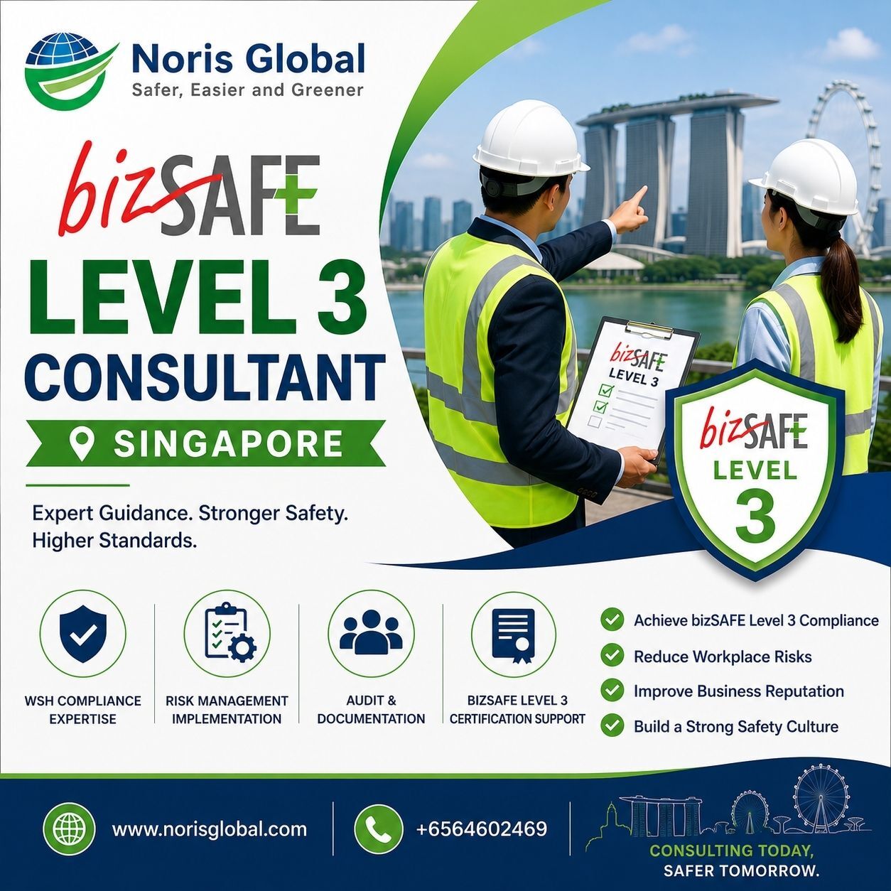 Singapore, Business, Trusted BizSAFE Level 3 Consultant Singapore For Workplace Safety Compliance