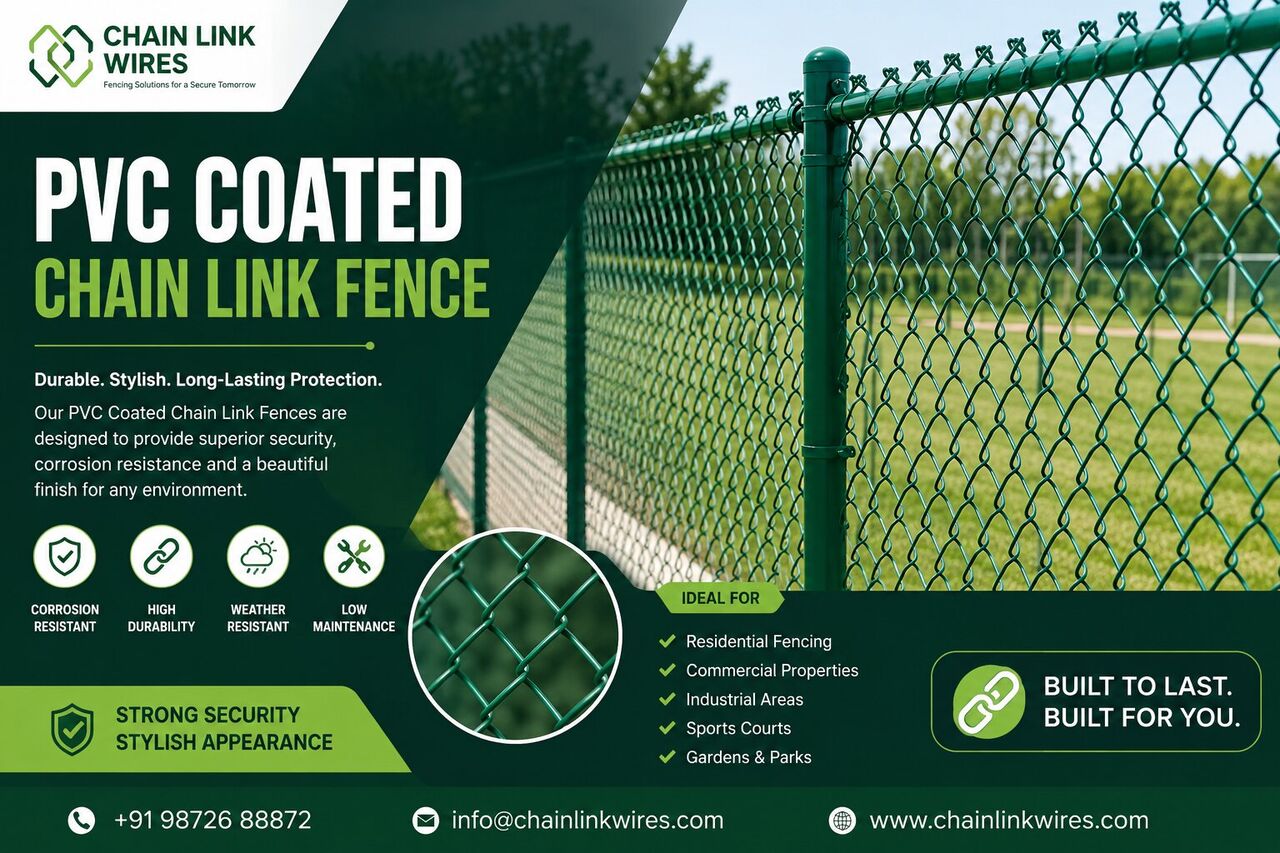 Mumbai, Items Wanted, PVC Coated Chain Link Fence