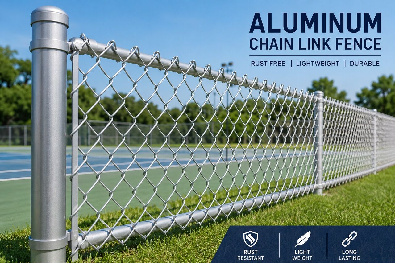 Mumbai, Items Wanted, Aluminum Chain Link Fence For Reliable And Cost-Effective Fencing