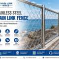 Stainless Steel Chain Link Fence Built For Maximum Durability