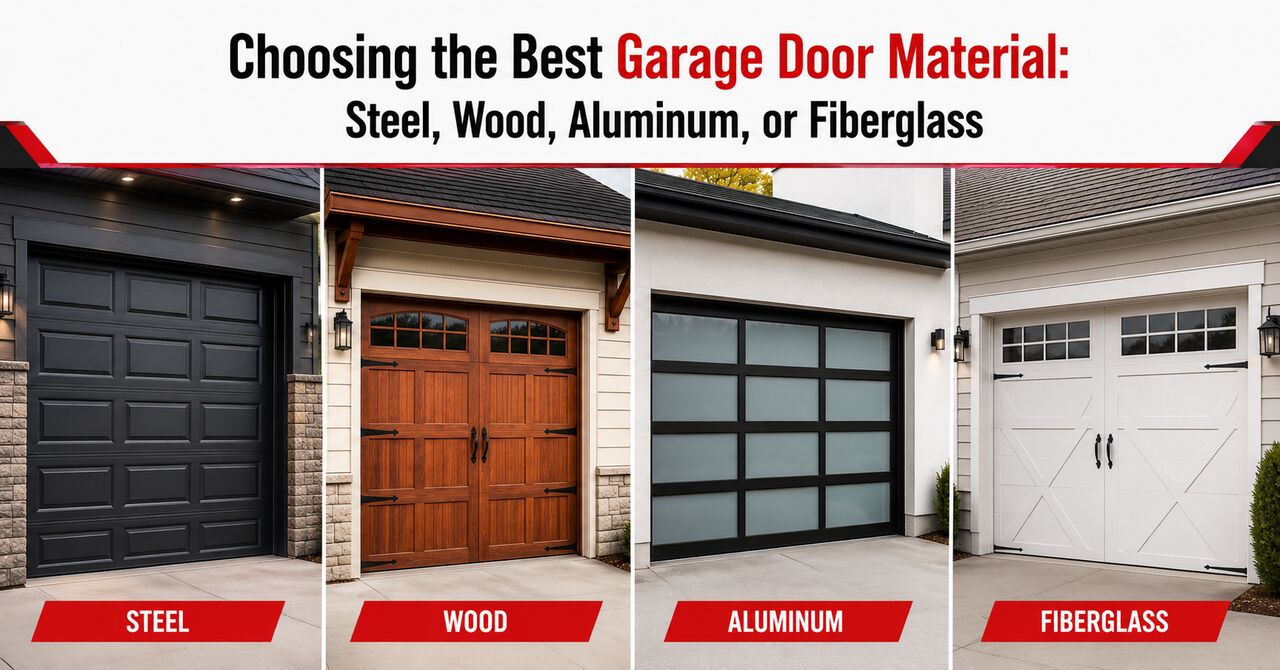 Chicago, Construction, Which Garage Door Material Is Right For Your Home?
