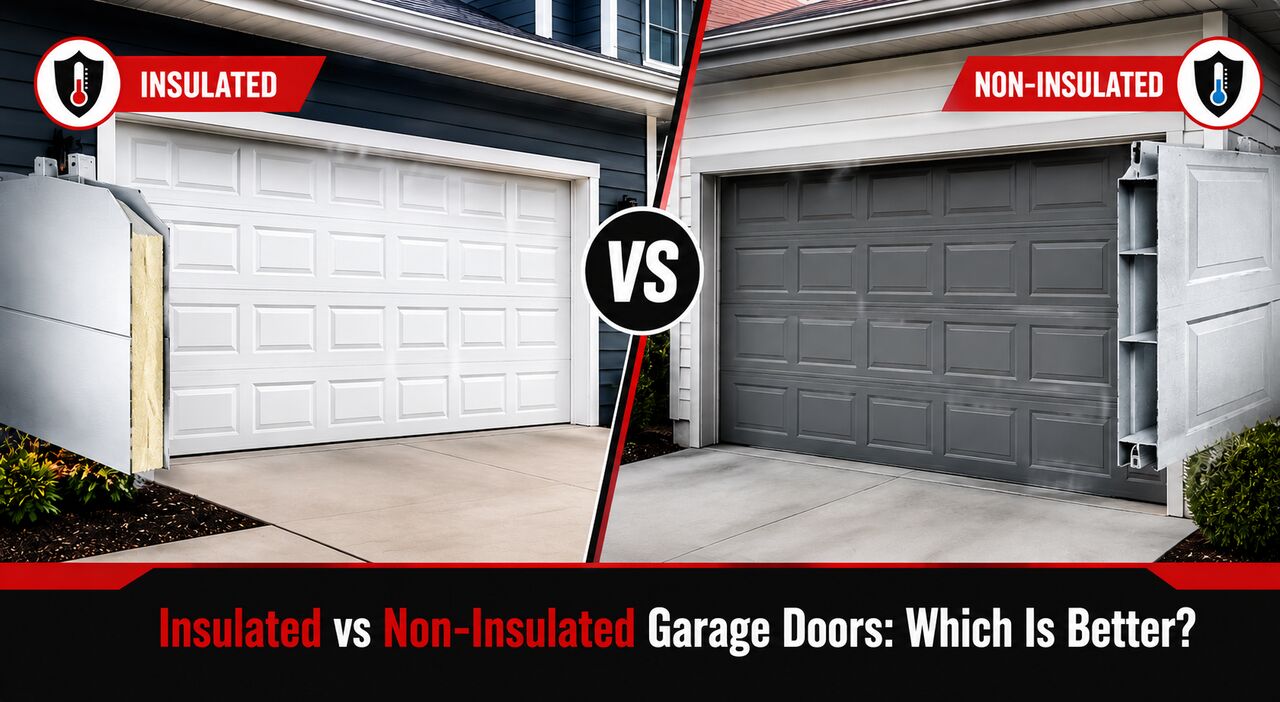Chicago, Construction, Insulated Vs Non-Insulated Garage Doors Explained