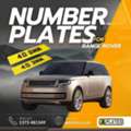 Stylish Range Rover Number Plates For Every Model