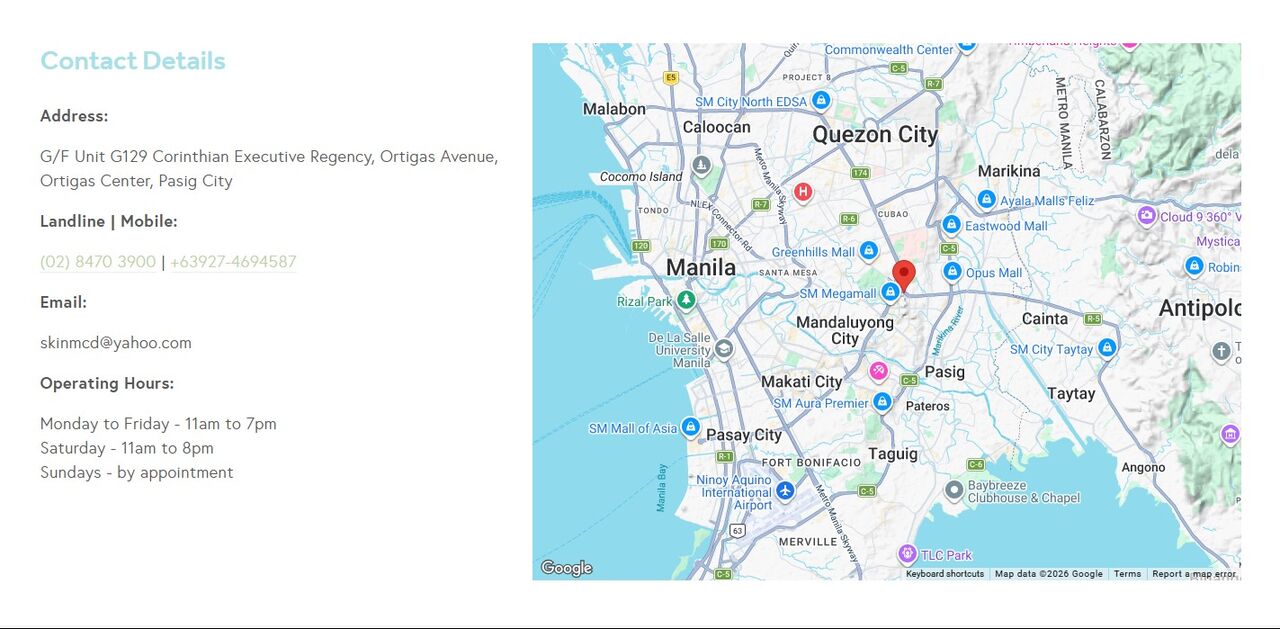 Manila, Medical, Skin MD Medical And Cosmetic Dermatology