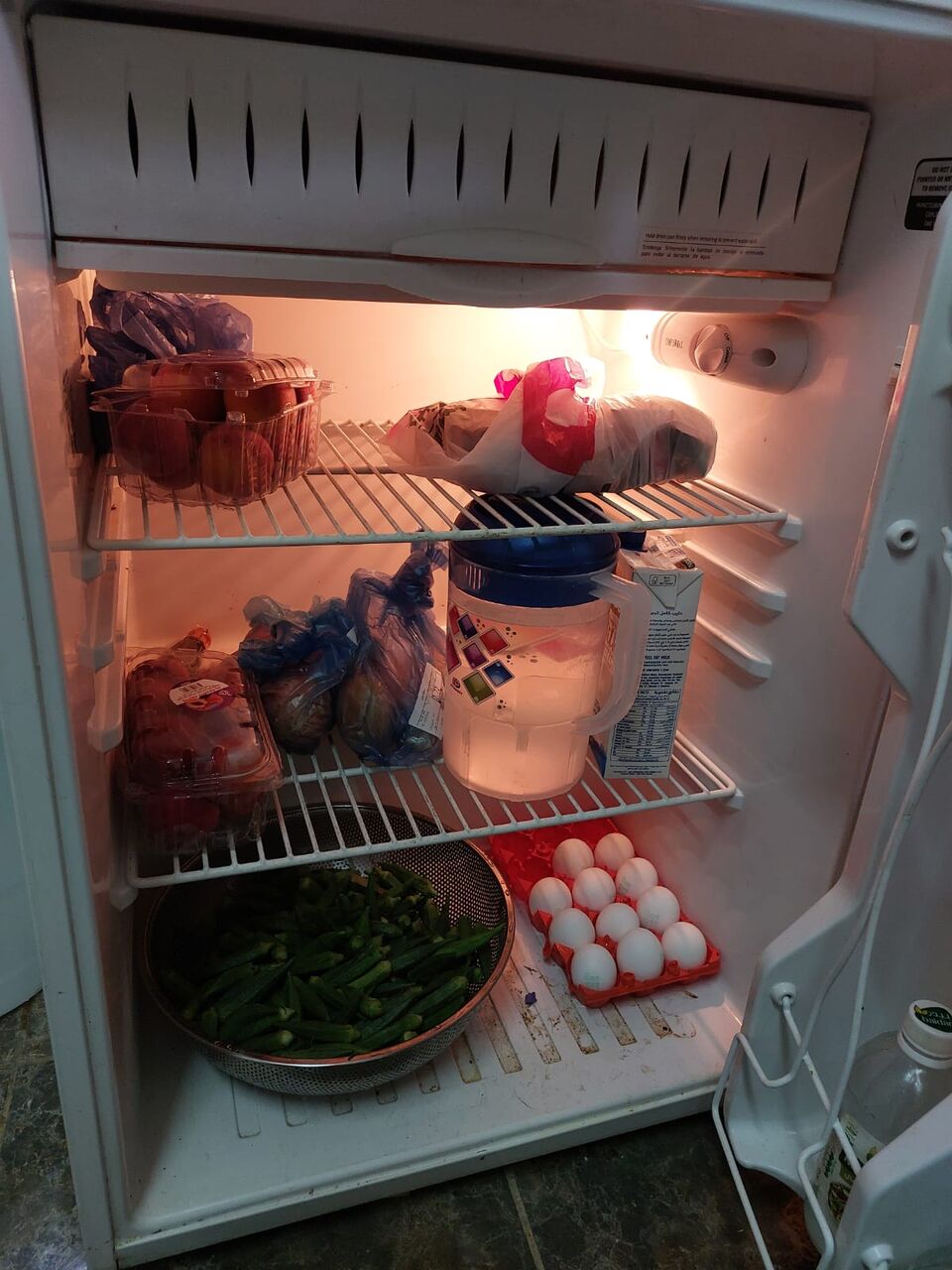 Riyadh, Appliances, SAR 550,  Standard Size Room Fridge & Semi-Automatic Washing Machine For Sale (Good Condition)