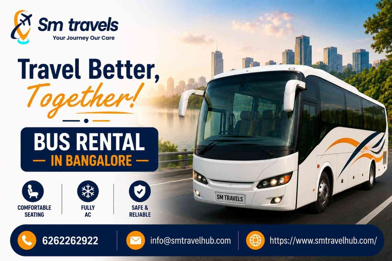 Bangalore, Travel, Bus Rental In Bangalore