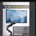 Sar 349,  Dell 22in Monitor With Aram