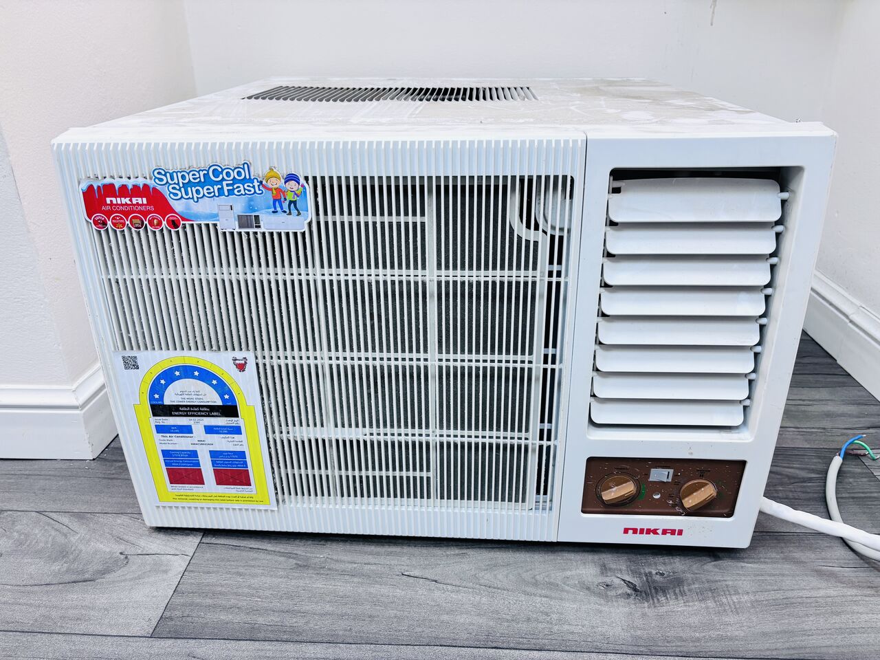 Manama, Air Conditioners, BHD 80,  #1 WINDOW AC 1.5TON NIKAI BRAND EXCELLENT CONDITION
