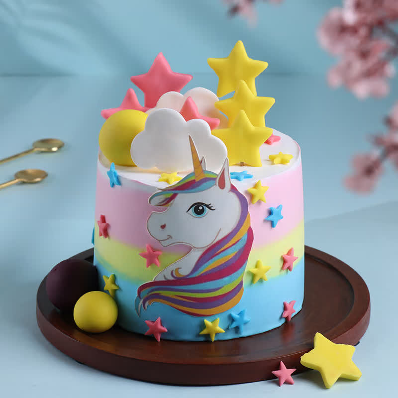 Gurgaon, Food, INR 815,  Buy Unicorn Cakes Online For Magical Birthday Celebrations