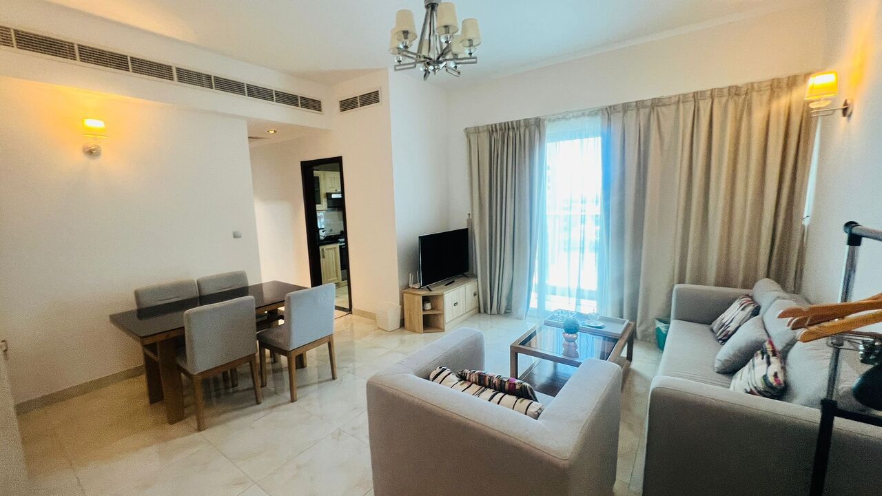 Al Seef, Apartments, Flats, Houses & Villas, BHD 350/month,  Furnished,  1 BR,  Apartment For Rent In Seef | Big Balcony | EWA Included