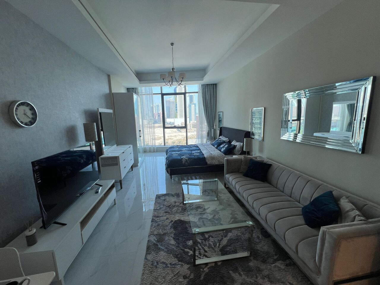 Al Seef, Apartments, Flats, Houses & Villas, BHD 325/month,  Furnished,  Studio,  Luxury Modern  Flat For Rent In Seef