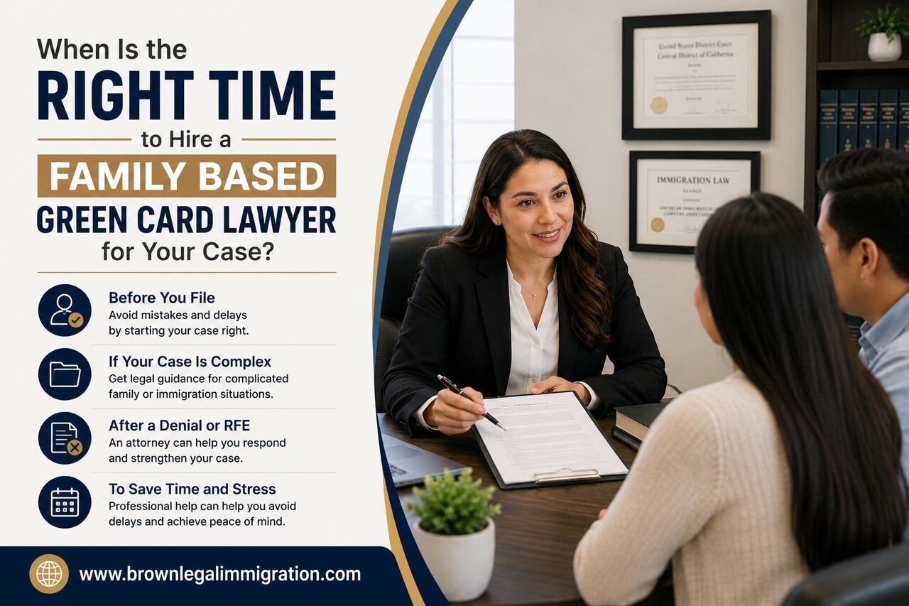 New York, Immigration, When Is The Right Time To Hire A Family Based Green Card Lawyer For Your Case?