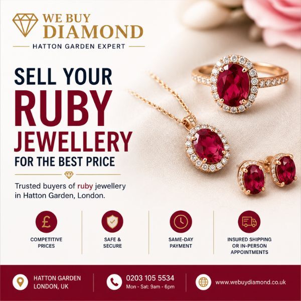 London, Items Wanted, Sell Your Rubies Online In London - Get A Top Price