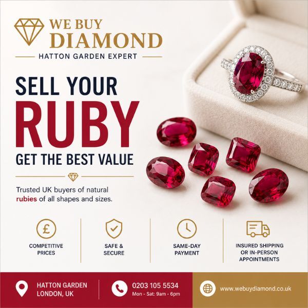 London, Items Wanted, Sell Your Rubies Online In London - Get A Top Price