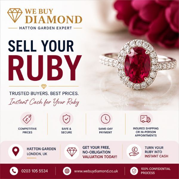 London, Items Wanted, Sell Your Rubies Online In London - Get A Top Price