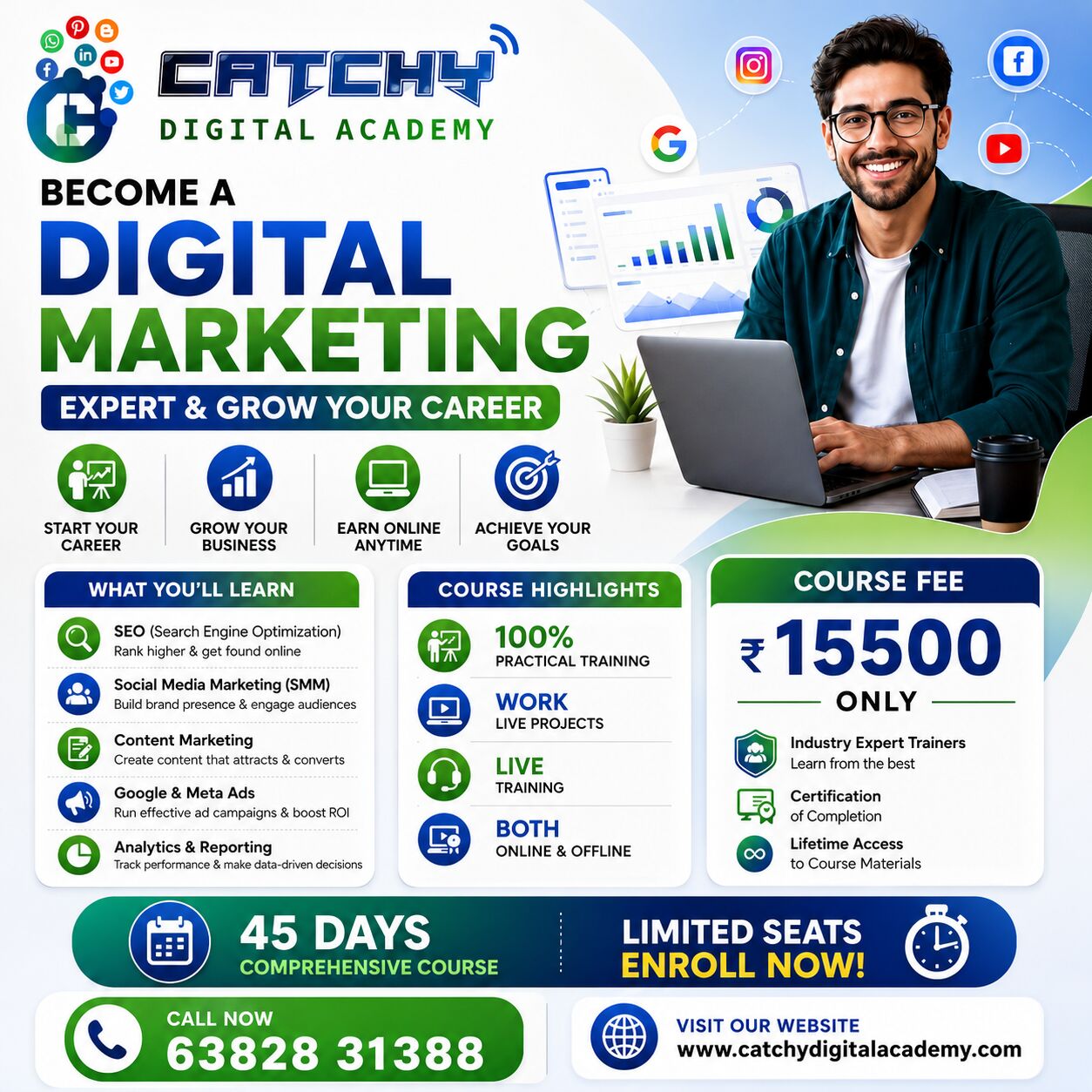 Coimbatore, Lessons Offered, Digital Marketing Training Institute In Coimbatore