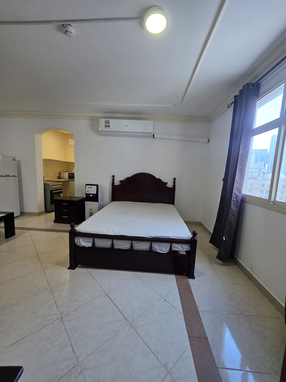Juffair, Apartments, Flats, Houses & Villas, BHD 180/month,  Furnished,  2 BR,  Very Bright & Neet Fully Furnished Spacious Studio Flat With Ewa @180/BD In Juffair