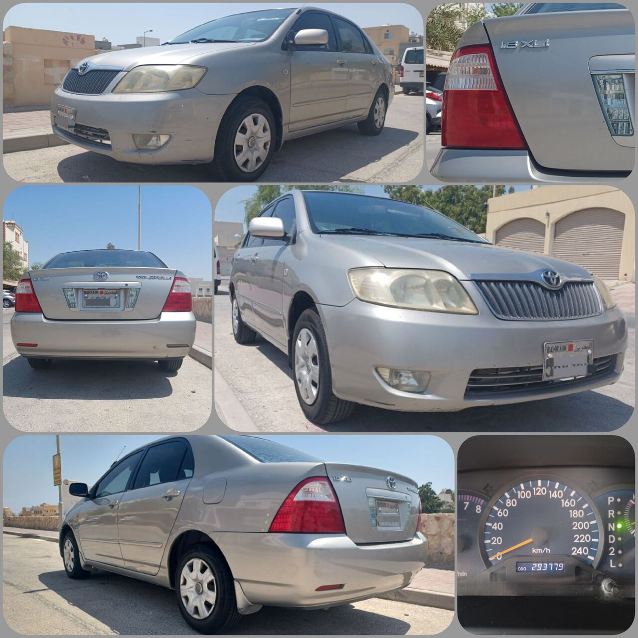 Sitra, Vehicles, Cars & Trucks , BHD 1950,  Toyota Corolla,  2007,  Automatic,  293000 KM,  No Accident Reported In Good Condition - Engine, Gear, AC