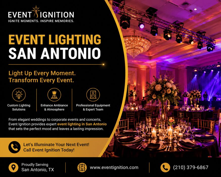 New York, Event Planning, Transform Every Event With Professional Lighting
