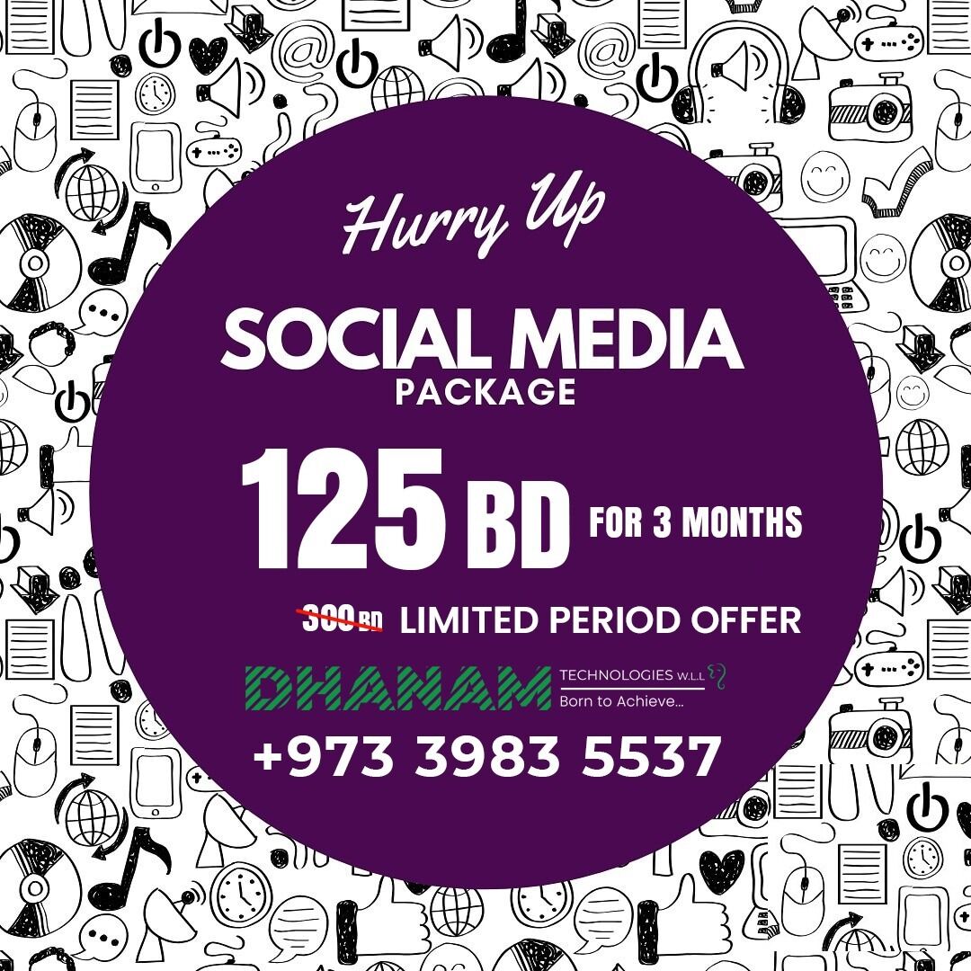 Manama, Marketing, TODAY OFFER-Social Media Promotion Package