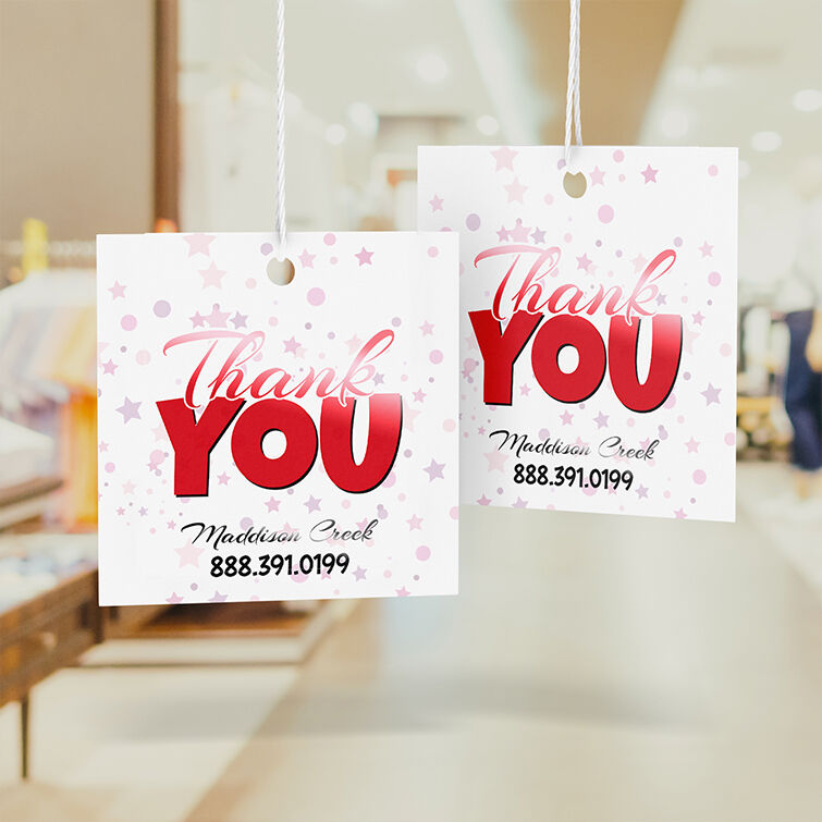 Los Angeles, Printing, Order Raised Spot UV Hang Tags Printing From PrintMagic