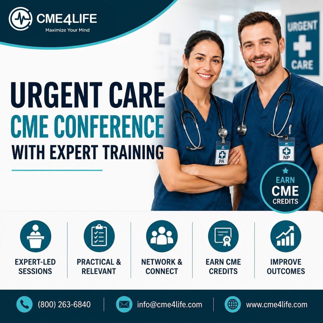 New York, Education, Urgent Care CME Conference With Expert Training