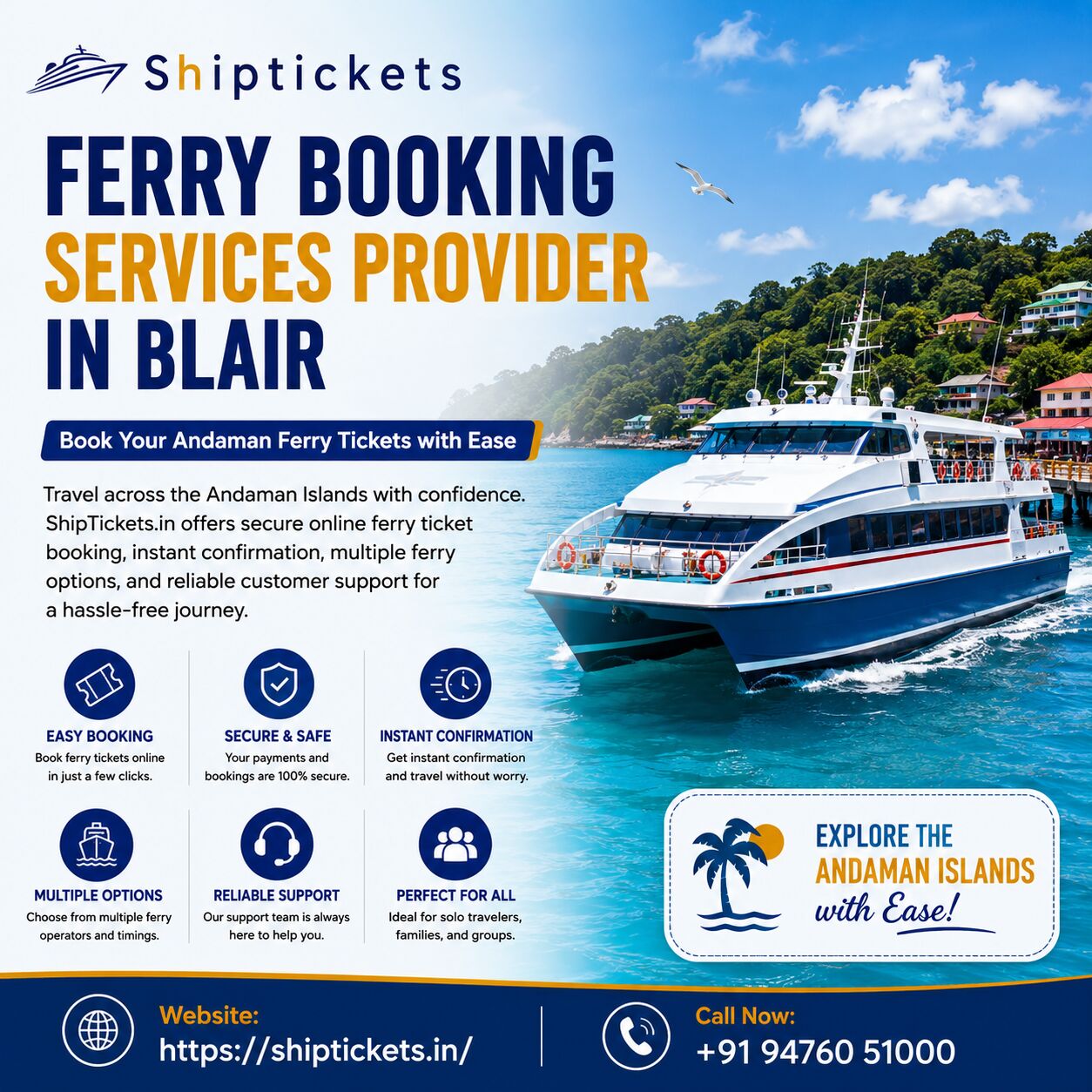 Mumbai, Travel, Best Ferry Booking Services Provider In Blair For Island Transfers