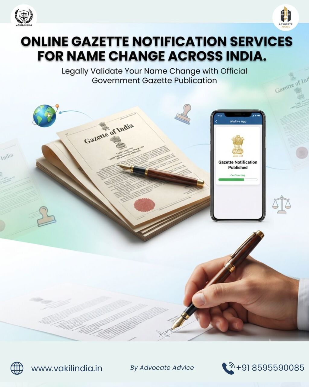 Laxmi Nagar, Legal, Gazette Notification For Name Change &ndash; Hassle-Free Online Process