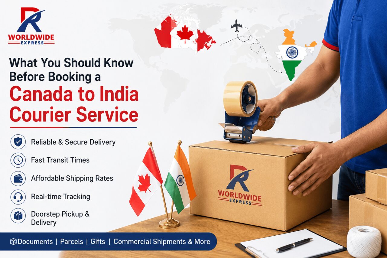 Brampton, Pick Up & Drop Off, What You Should Know Before Booking A Canada To India Courier Service