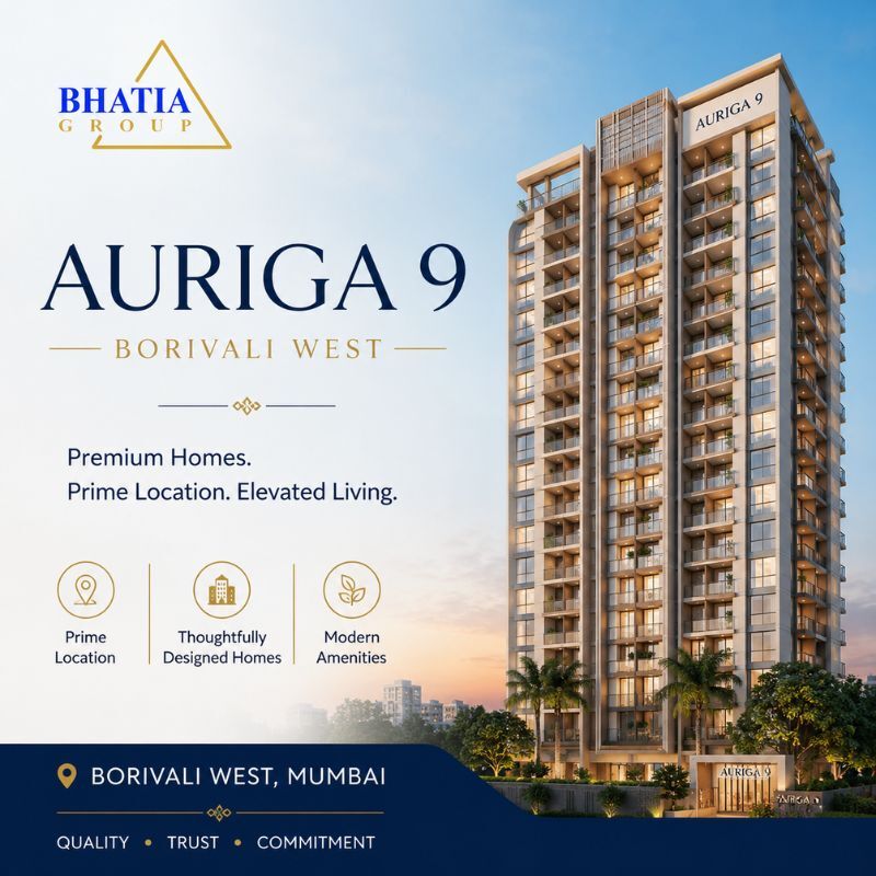 Mumbai, Real Estate For Sale, Auriga 9 Borivali West | Bhatia Builders
