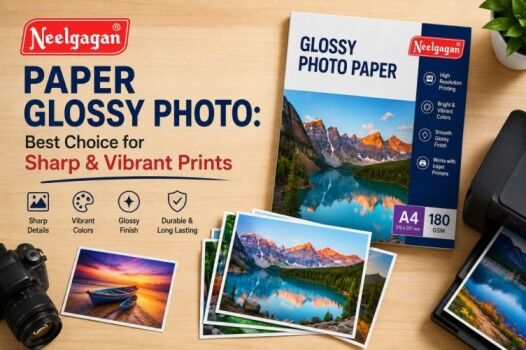 Mumbai, Materials, INR 110,  Paper Glossy Photo: Best Choice For Sharp & Vibrant Prints
