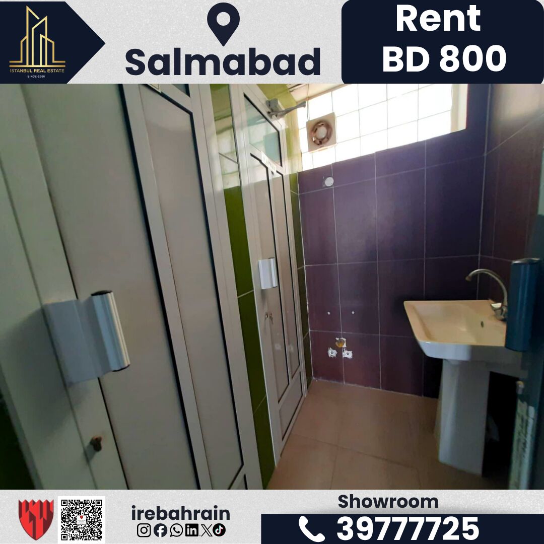 Salmabad, Shops, BHD 800,  180 Sq. Meter,  Spacious Showroom For Rent &ndash; Salmabad | BD 800/-