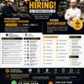 Hiring !!! Kitchen Maintenance Supervisor