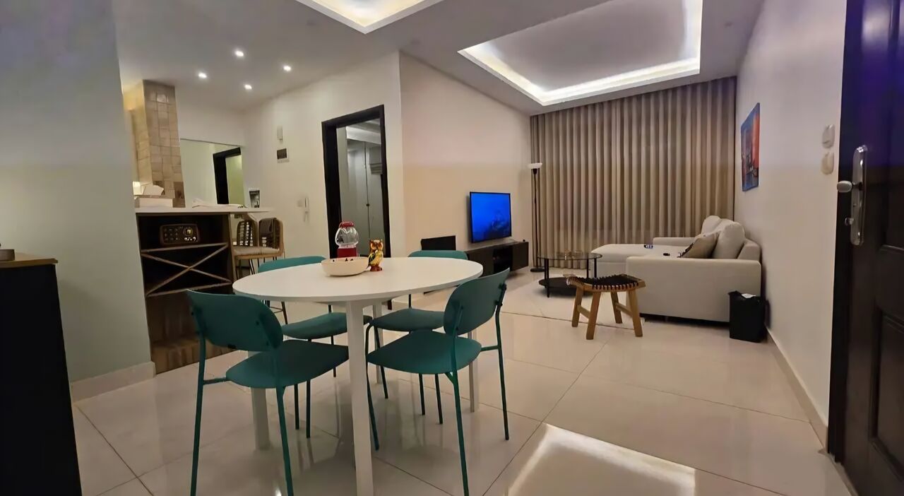 Amman, Apartments, Flats, Houses & Villas, JOD 7800/year,  Furnished,  2 BR,  Fully Furnished Two Bedroom Apartment With Baconly In Jabal Webdeh 00962777688956