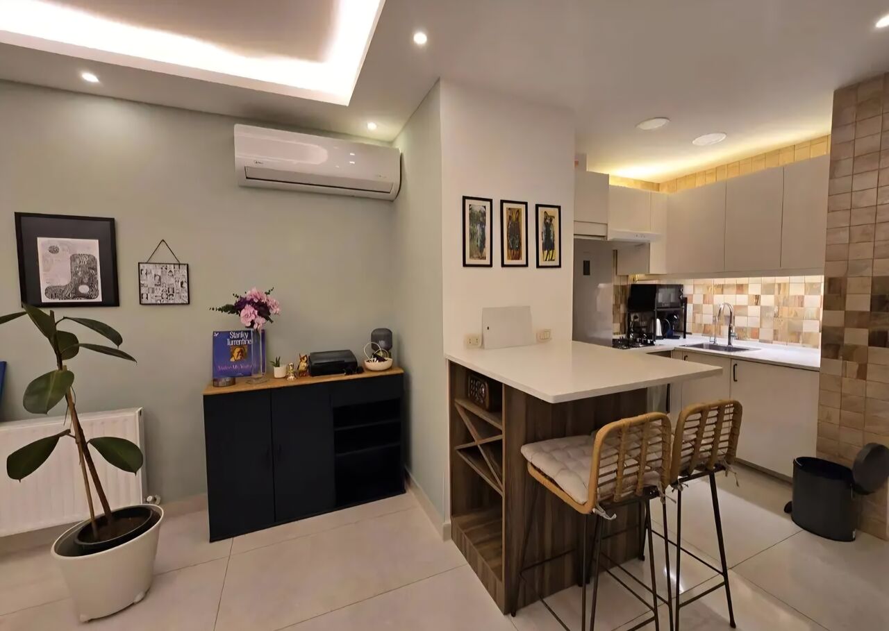 Amman, Apartments, Flats, Houses & Villas, JOD 7800/year,  Furnished,  2 BR,  Fully Furnished Two Bedroom Apartment With Baconly In Jabal Webdeh 00962777688956