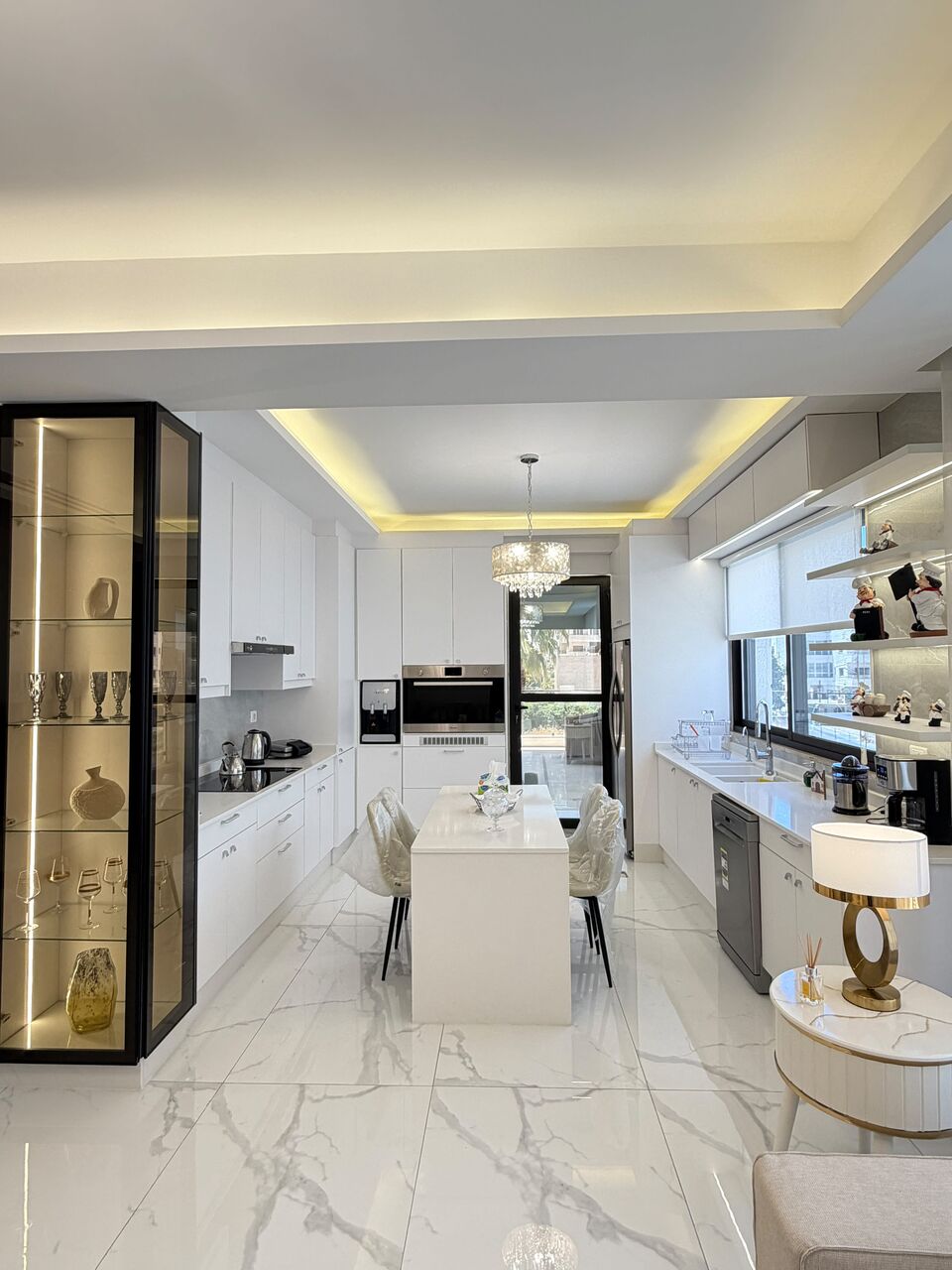 Abdoun, Apartments, Flats, Houses & Villas, JOD 20000/year,  Furnished,  2 BR,  Brandnew Fully Furnished 2B Apart With Baconly In Abdoun 00962777688956