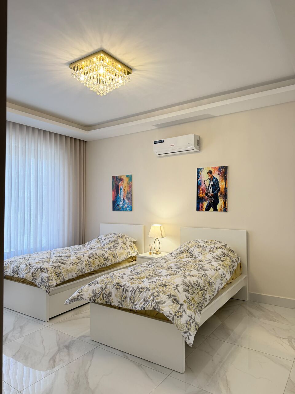 Abdoun, Apartments, Flats, Houses & Villas, JOD 20000/year,  Furnished,  2 BR,  Brandnew Fully Furnished 2B Apart With Baconly In Abdoun 00962777688956