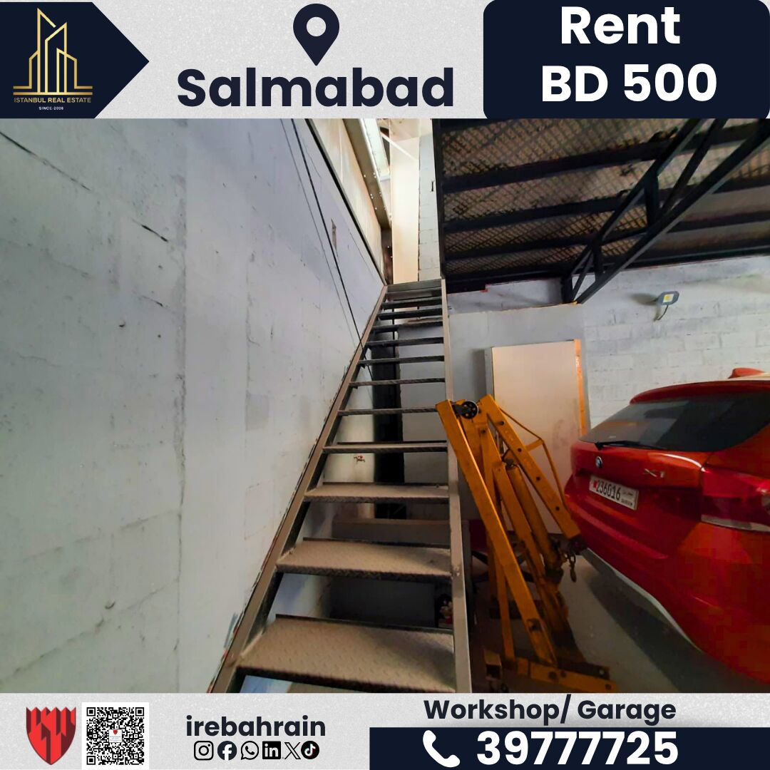 Salmabad, Warehouses, BHD 500,  104 Sq. Meter,  Warehouse / Workshop For Rent &ndash; Salmabad | BD 500/-