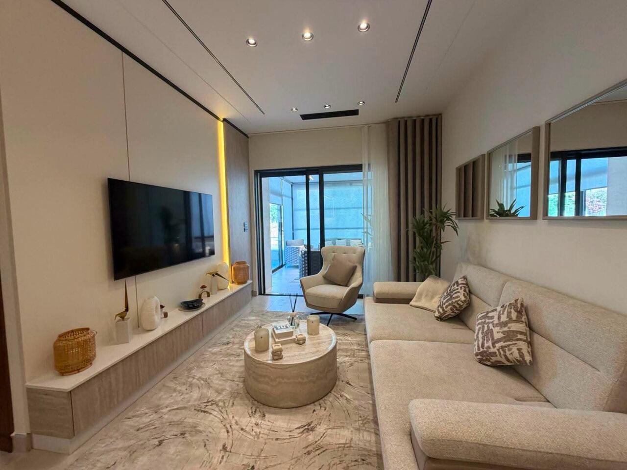 Amman, Apartments, Flats, Houses & Villas, JOD 18000/year,  Furnished,  2 BR,  Ground Fully Furinshed 2B Apartment With Terrace In Swefieh 00962777688956