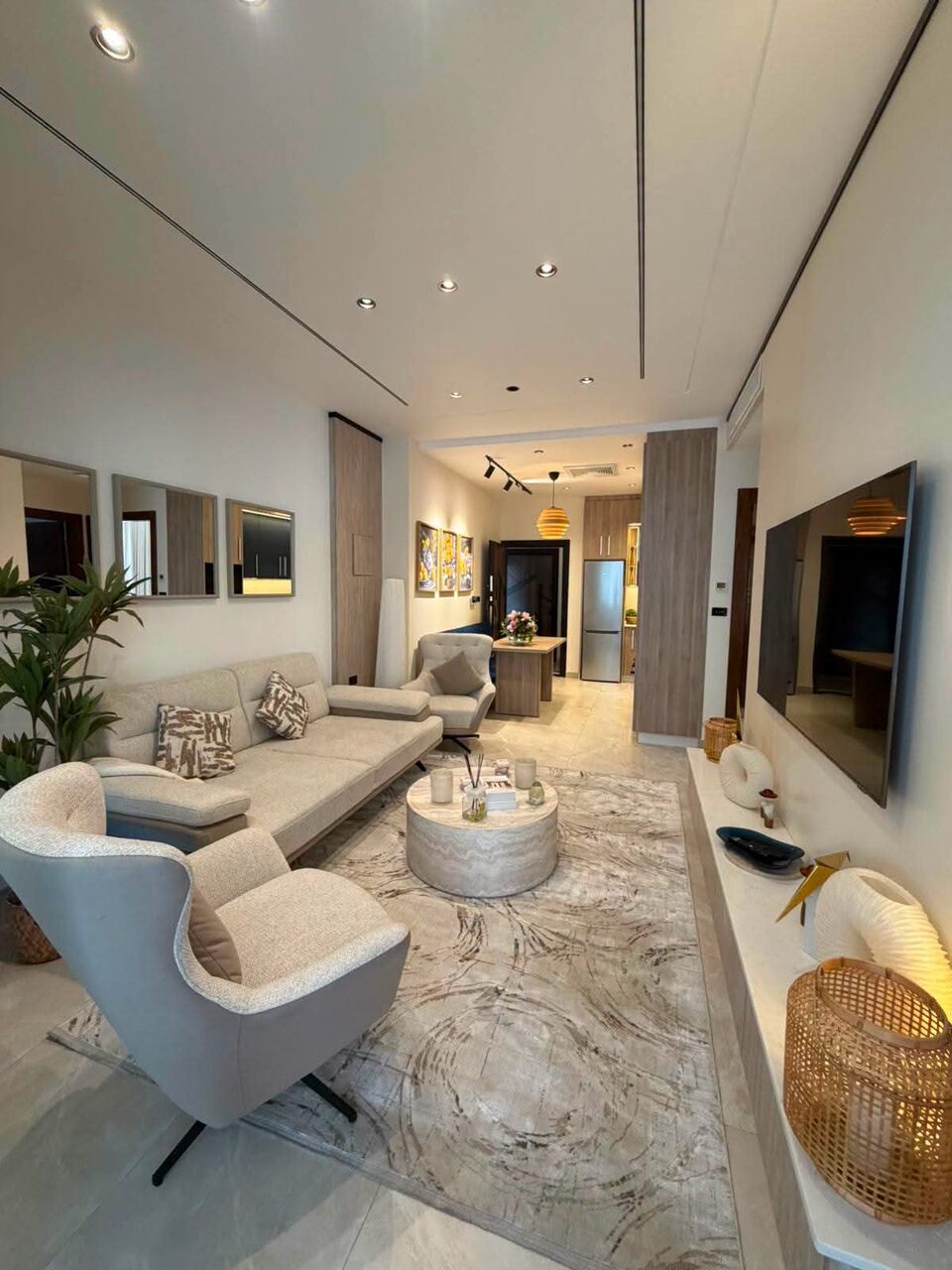 Amman, Apartments, Flats, Houses & Villas, JOD 18000/year,  Furnished,  2 BR,  Ground Fully Furinshed 2B Apartment With Terrace In Swefieh 00962777688956